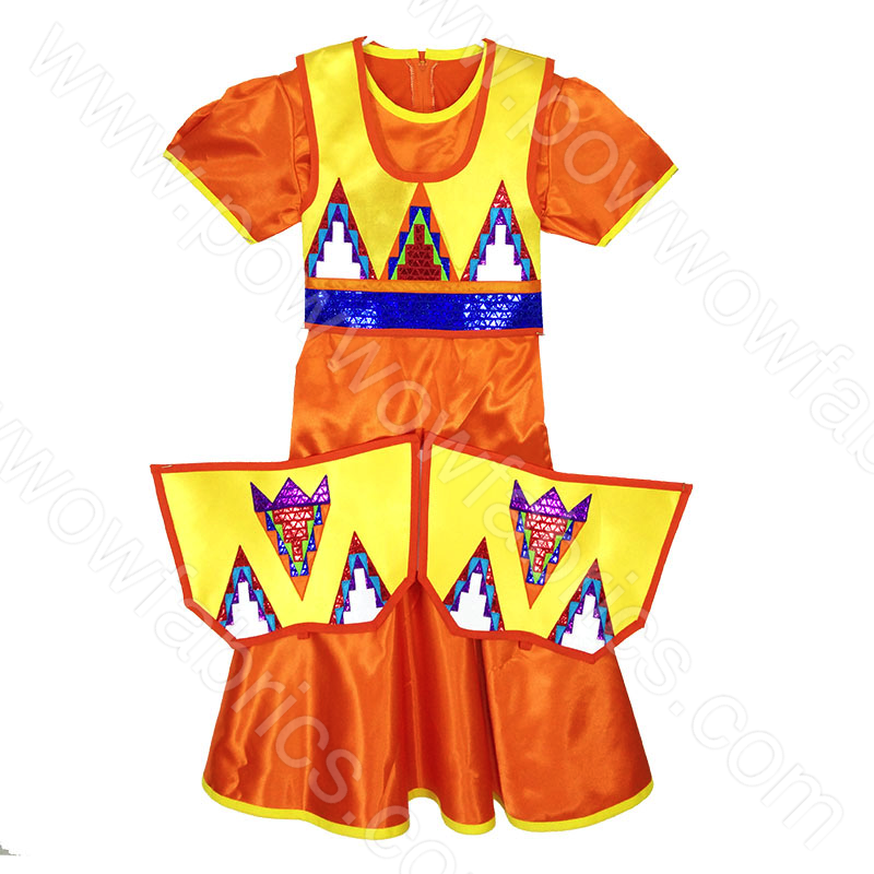 Girls 8-10 Fancy Shawl Outfit – Powwow Fabrics and Designs