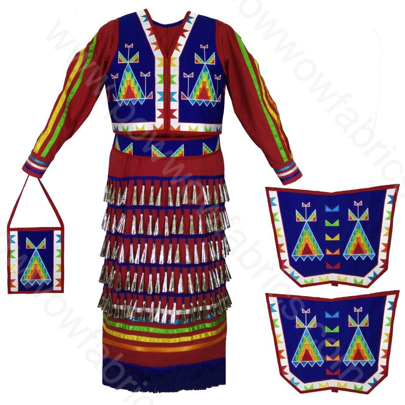 Jingle Dress Outfit – Powwow Fabrics ...