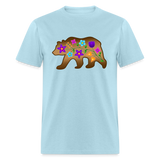 Floral Bear PFD x Bizaanide'ewin Unisex Classic T-Shirt - powder blue