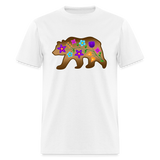 Floral Bear PFD x Bizaanide'ewin Unisex Classic T-Shirt - white