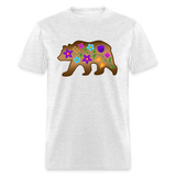 Floral Bear PFD x Bizaanide'ewin Unisex Classic T-Shirt - light heather gray