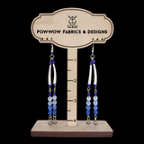 Dentalia Earrings #1 - "Got the Blues"