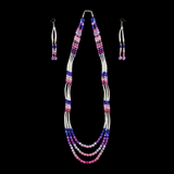 Dentalia Necklace/Earring Set #2 - "Sweetness"