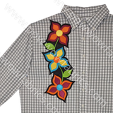 Mens Extra Large Appliqued Shirt