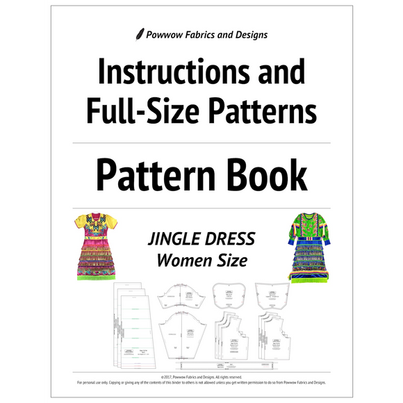 Womens Jingle Dress Outfit Pattern Book