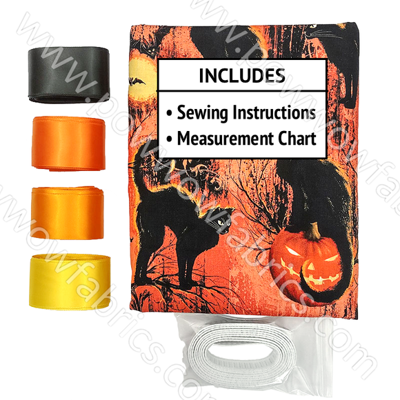 Womens Halloween Ribbon Skirt Kit #2