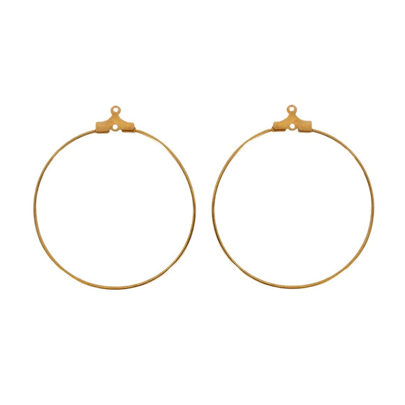 Crimp Hoop (Brass) - 1-1/2