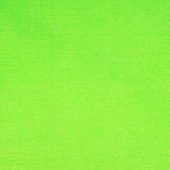 Lime Green - Cotton/Polyester Poplin