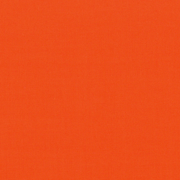 Orange - Cotton/Polyester Poplin