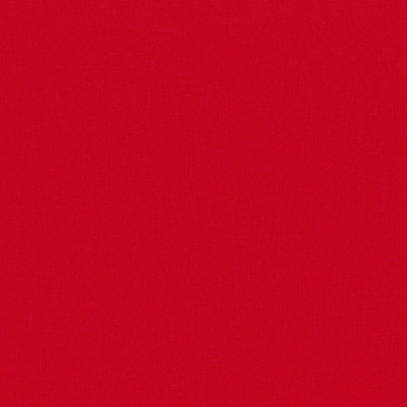 Red - Cotton/Polyester Poplin