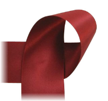 1/2 Scarlet Red Silk Ribbon